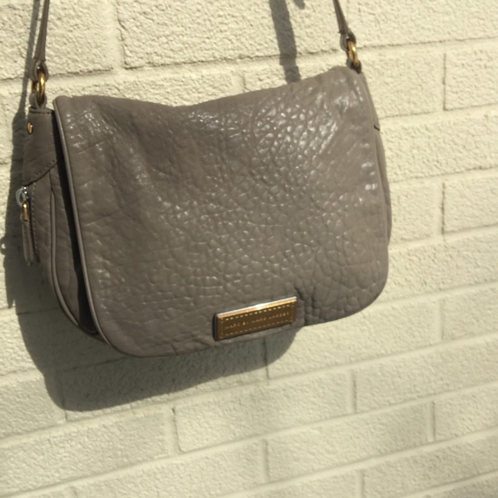 Marc by Marc Jacobs Leather grey beige Crossbody - Picture 2 of 12